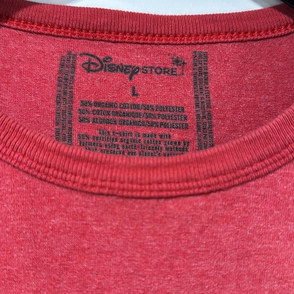 Disney Red Mickey Mouse Men's Shirt Size Large - Picture 3 of 4